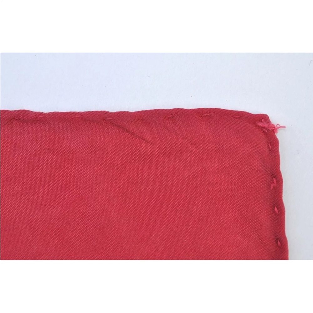 Authentic HERMES Carre 90 Scarf "FERRONNERIE" Silk Red F3516 - Picture 14 of 16
